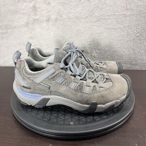 Keen Alamosa Womens Size 6.5 Gray Dry Low Leather Hiking Shoe Sneakers